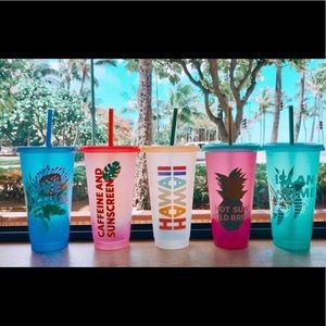 Starbucks Venti Cold Cups Hawaii Collection